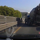 Illustration for article titled Cement truck narrowly avoids destroying every car on the highway